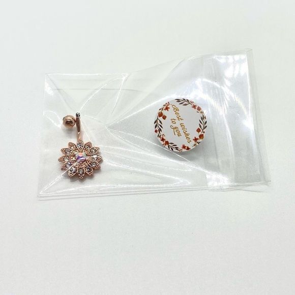 Belly Ring CZ - Picture 4 of 4